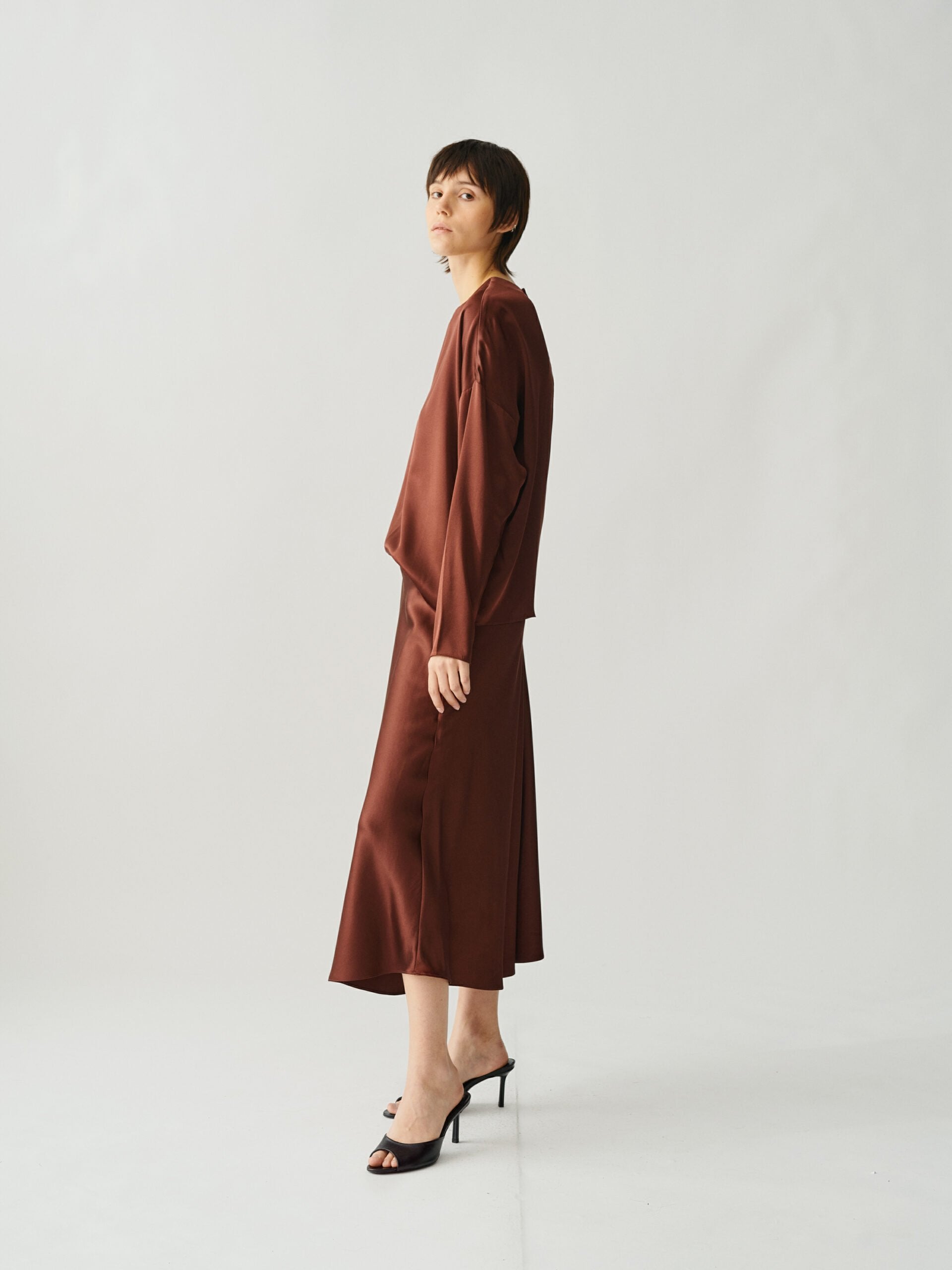 Lise Skirt Burgundy