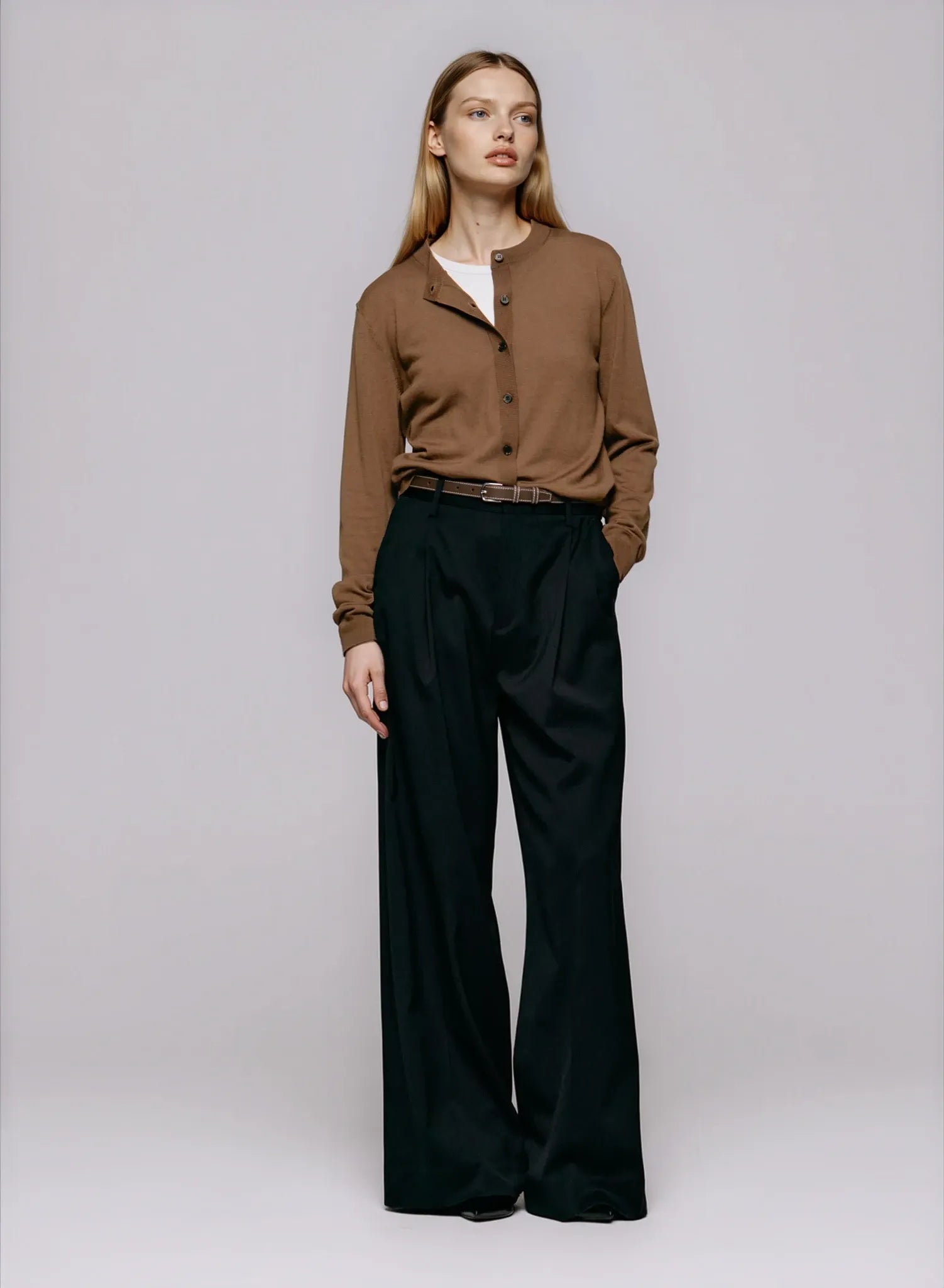 Lilja Cardigan Brown