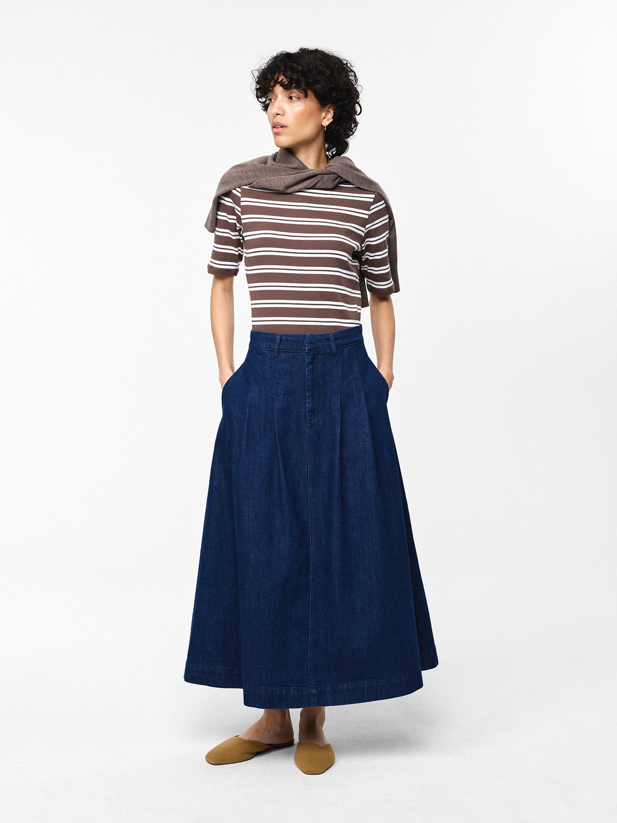 Victoria Denim Skirt