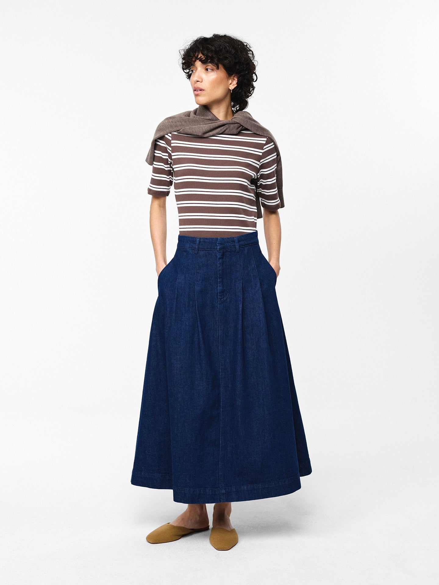 Victoria Denim Skirt