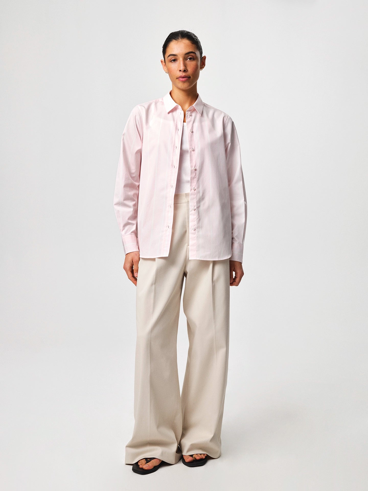 Sophie Shirt Peony Stripe